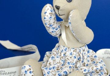 Textile toy "Bear Maya"