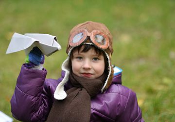 How to make a paper airplane?