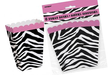 Hens Night Supplies – 8-Pack Zebra Treat Boxes
