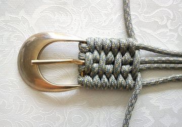 How To Make A Paracord Belt