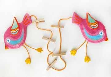 Birds Art Display Hanger