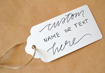 Custom Gift Tags