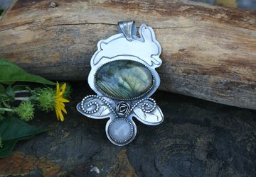 The "Down the Rabbit Hole" Pendant