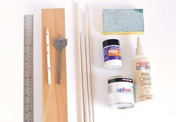 Short Handmade Candle Holders!