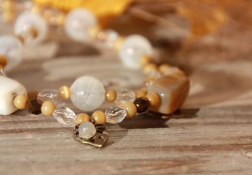 A set of jewelries "First snow"