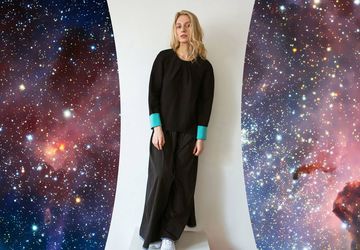 A black sweatshirt COMFORT line by Ksusha Raikova
