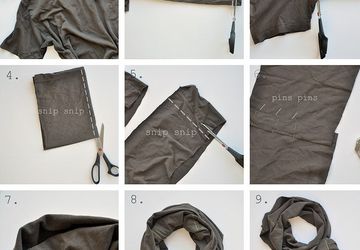 How To Make Infinity Scarf