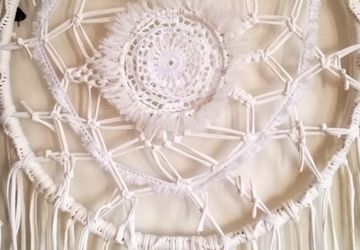 DreamCatchers Macramé White