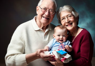 How to make a gift for new grandparents