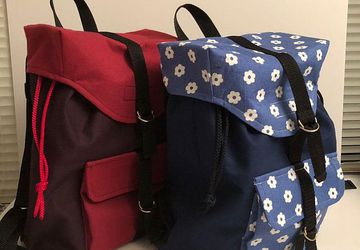 Drawstring Backpack Schoolbag