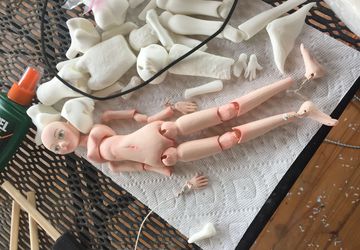 Morgan- Artist Cast Resin BJD