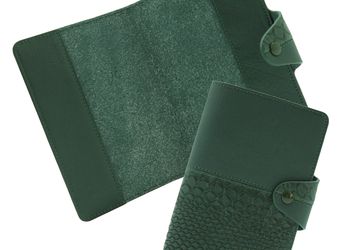 Leather passport cover  Cangurione 3326-030 DP ANC Dark