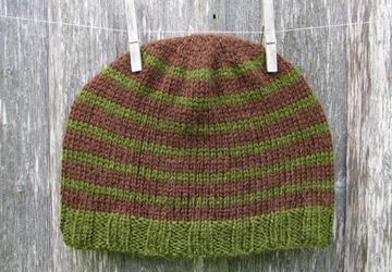 Green Hat, Brown Hat, Winter Hat, Soft Alpaca Wool Hat, Hat for Woman, Knitted Hat, Hand knitted For Winter