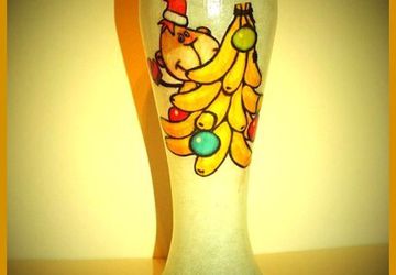 Hand decorated glasses