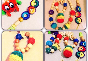 Nursing necklace "A rainbow"