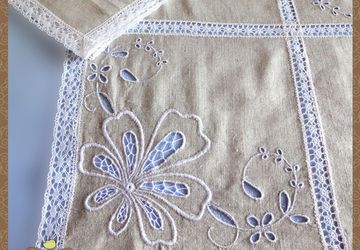 A tablecloth "Flowers"