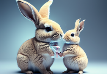 How to make a gift for rabbit