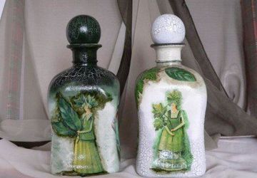 DIY decoupage with napkins