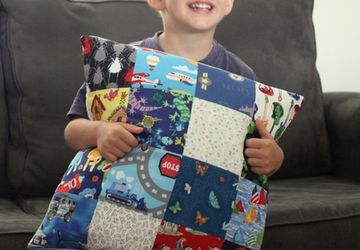 Patchwork: how to make a pillowcase