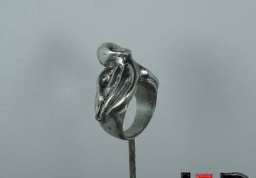 Silver Octopus Ring - Cthulhu Ring - Cthulhu Jewelry - Gothic Ring - Pagan Ring