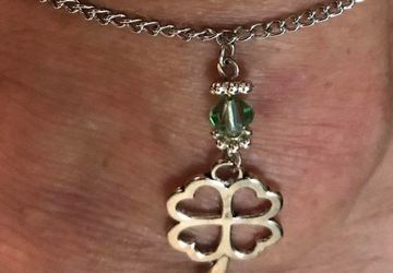 Irish Clover anklet
