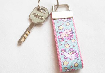 Unicorn Keychain
