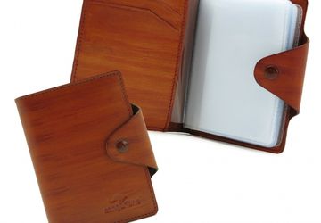 Cardholder CANGURIONE 3310-004 Tan Hand Made