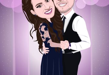 Custom Caricatures Illustrated From Your Photos