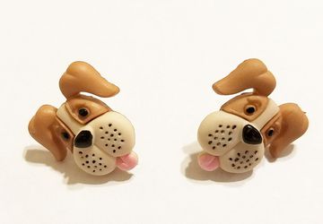 Cute Puppy Dog Earrings #15