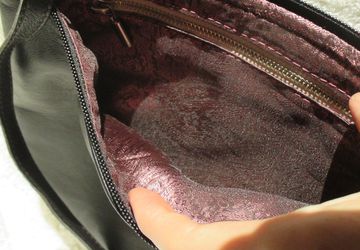 A black clutch "Elegant"