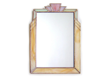 Wall Mirror in Art Deco Style