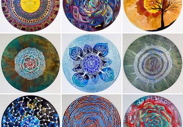 Mandalas on Vinyl Records