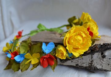 A chaplet "Summer mood"