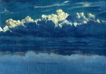 A picture "Clouds on sky"