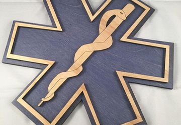 Beautiful Blue Healthcare Wallhanging