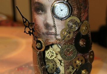 Russian nesting doll in Steampunk style
