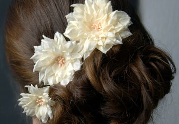 A wedding set of 2 hairpins Tenderness