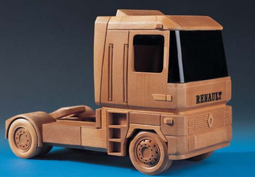 Wooden truck