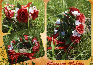 A chaplet "Red and white"