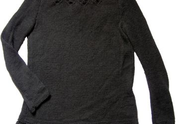 A knitted blouse