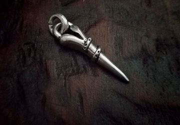 Sterling Silver "Be Still My Wrapped Heart" Pendant