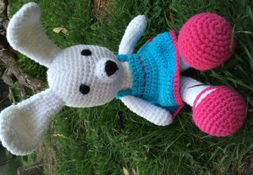 Dress up bunny soft toy