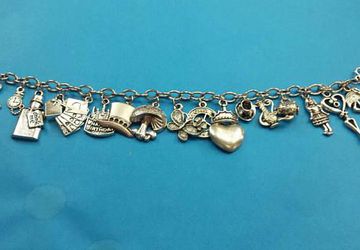 Lost in Wonderland charm bracelet