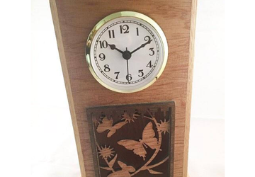 butterfly clock