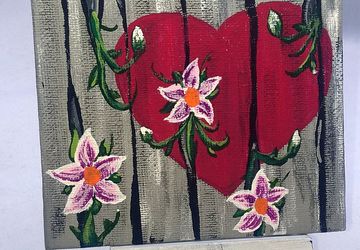 Where Love Grows Desk Art