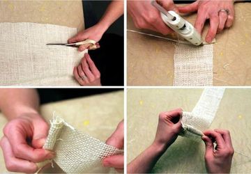 How To Make Burlap Flowers