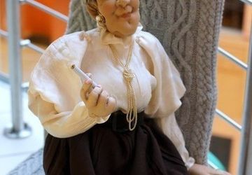 Designer's doll "Ranevskaya"