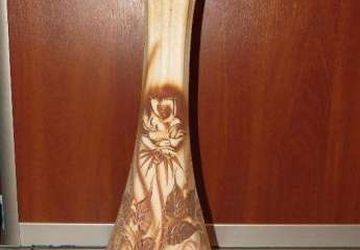 A floor standing vase "Rose"