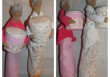 Fairy the keeper of cotton buds and pads