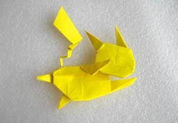 Origami Pikachu